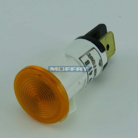 227963 - INDICATOR LED 12mm ORANGE 110-240V