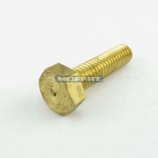 410214 - SCREW HEX 5/16BSWx1-1/4 BRASS SHEAR PIN