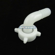 6006076 - PLASTIC 3/4" X 1/2" ELBOW HOSE CONNECTOR