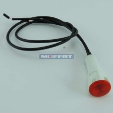 600 30161 - LENS & NEON ASSY (RED) 12MM