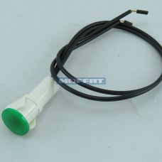 600 30163 - LENS & NEON ASSY (GREEN) 12MM