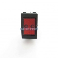 ZZ2610 - SWITCH,ON/OFF-RED ROCKER-6 PIN