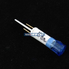 234136 - INDICATOR LED BLUE 9mm 110-250V BIPOLAR